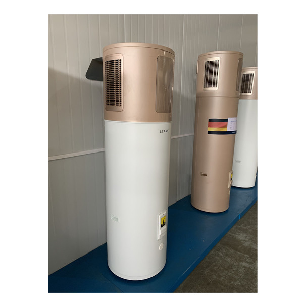 Úspora energie Malý dizajn Vysoká účinnosť 20-50 Kw Vzduch-voda Zdroj vzduchu Sanitárne tepelné čerpadlo na teplú úžitkovú vodu