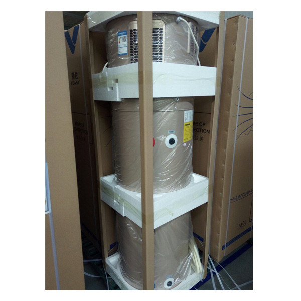 Horizontálny jednosmerný invertor - chladič naplnený vodou / vzduchom / tepelné čerpadlo s vodnou slučkou / tepelné čerpadlo so zdrojom vody 2,5 kw ~ 45 kw