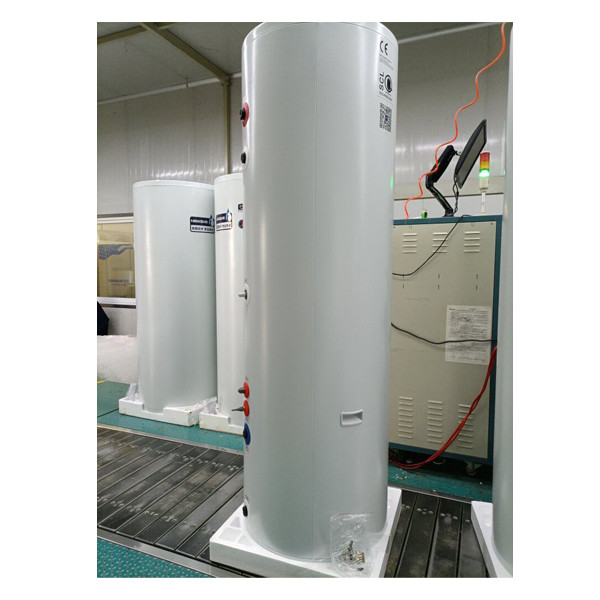 Priemyselná strieborná nádrž na vodu pre profesionálne filtračné systémy RO úpravňa vody 
