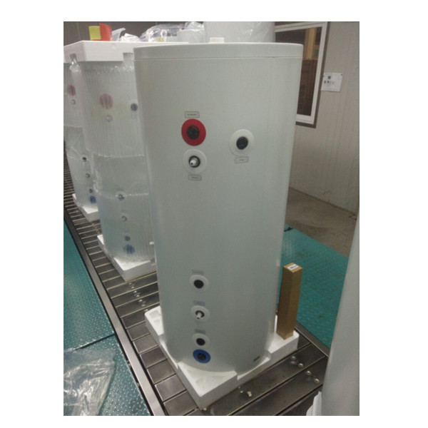 1000L izolovaný plášťový zásobník teplej vody so zmiešavacím zásobníkom elektrického kúrenia 