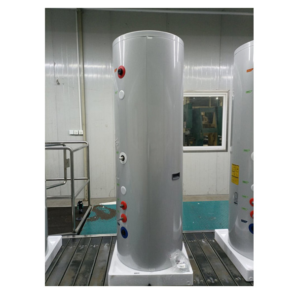 SS316 Horizontálna vertikálna skladovacia nádrž z nehrdzavejúcej ocele s izolačným plášťom 