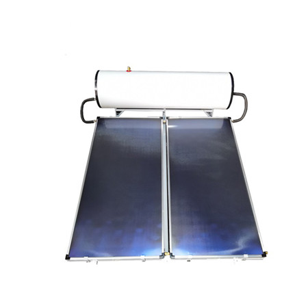 150L solárny kolektorový ohrievač vody s plochou doskou solárny tepelný systém