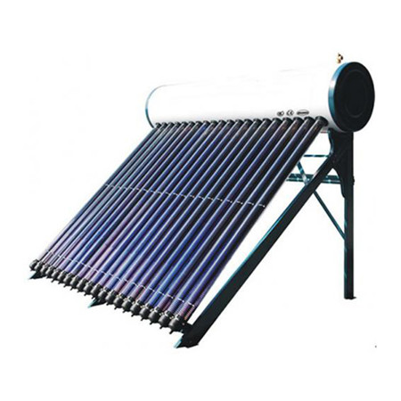 ISO vákuový trubkový strešný solárny ohrievač vody pre domácnosť