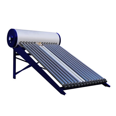 Plochý solárny kolektorový solárny ohrievač vody s inteligentnými riadiacimi systémami