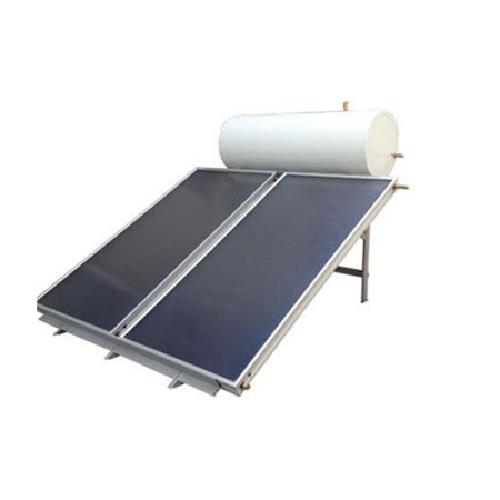 Stabilný solárny ohrievač vody s plochou doskou 0,6 MPa. Kompaktný solárny ohrievač vody