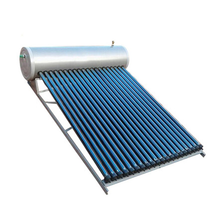 Solárny systém s vákuovým ohrievačom teplej vody