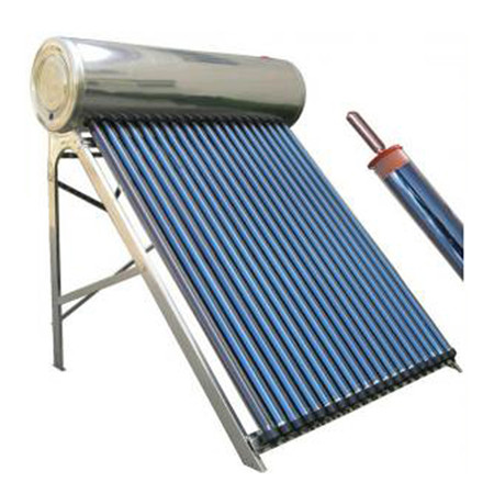 Lacný nerezový vodný nádrž SUS304 316 s objemom 200 l, galvanizovaná konzola, solárne náhradné diely, silikónový krúžok, vákuová tepelná trubica, solárny ohrievač vody