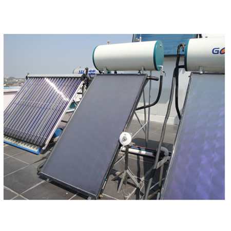 Vysokotlakový solárny gejzír s objemom 150 litrov a 15 solárnymi trubicami s tepelnými rúrami