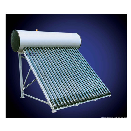 Solárny ohrievač vody s plochou doskou pre inštaláciu na svahovú strechu
