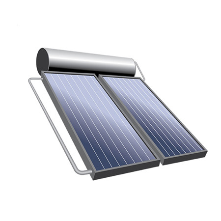 2016 Nový vysoko efektívny povlakovaný solárny kolektor s kovovým sklom a vákuom