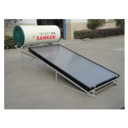 100L, 150L, 200L, 250L, 300L vákuová trubica s tepelným potrubím so solárnym termálnym ohrievačom vody s vnútornou nádržou SUS304304-2b (štandard)